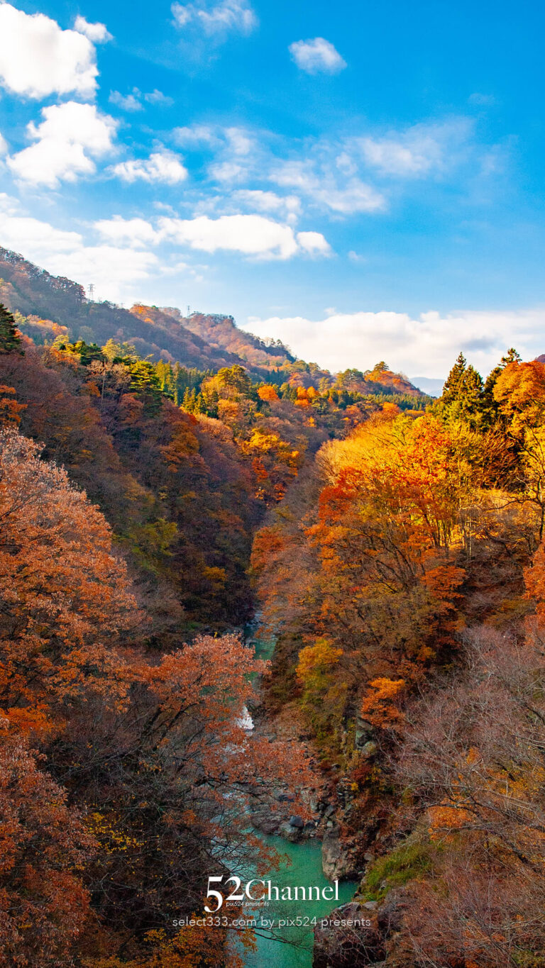 吾妻峡：日本ロマンチック街道ドライブ紅葉期の見どころ観光と撮影！秋の絶景撮影スポット
