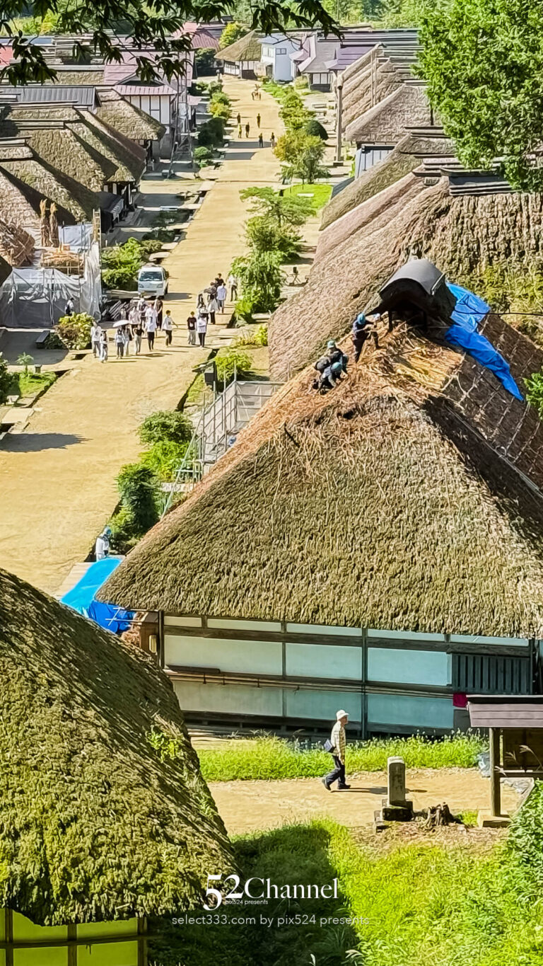 大内宿：江戸時代の面影が残る茅葺き屋根の民家の見どころと撮影！観光・撮影スポット