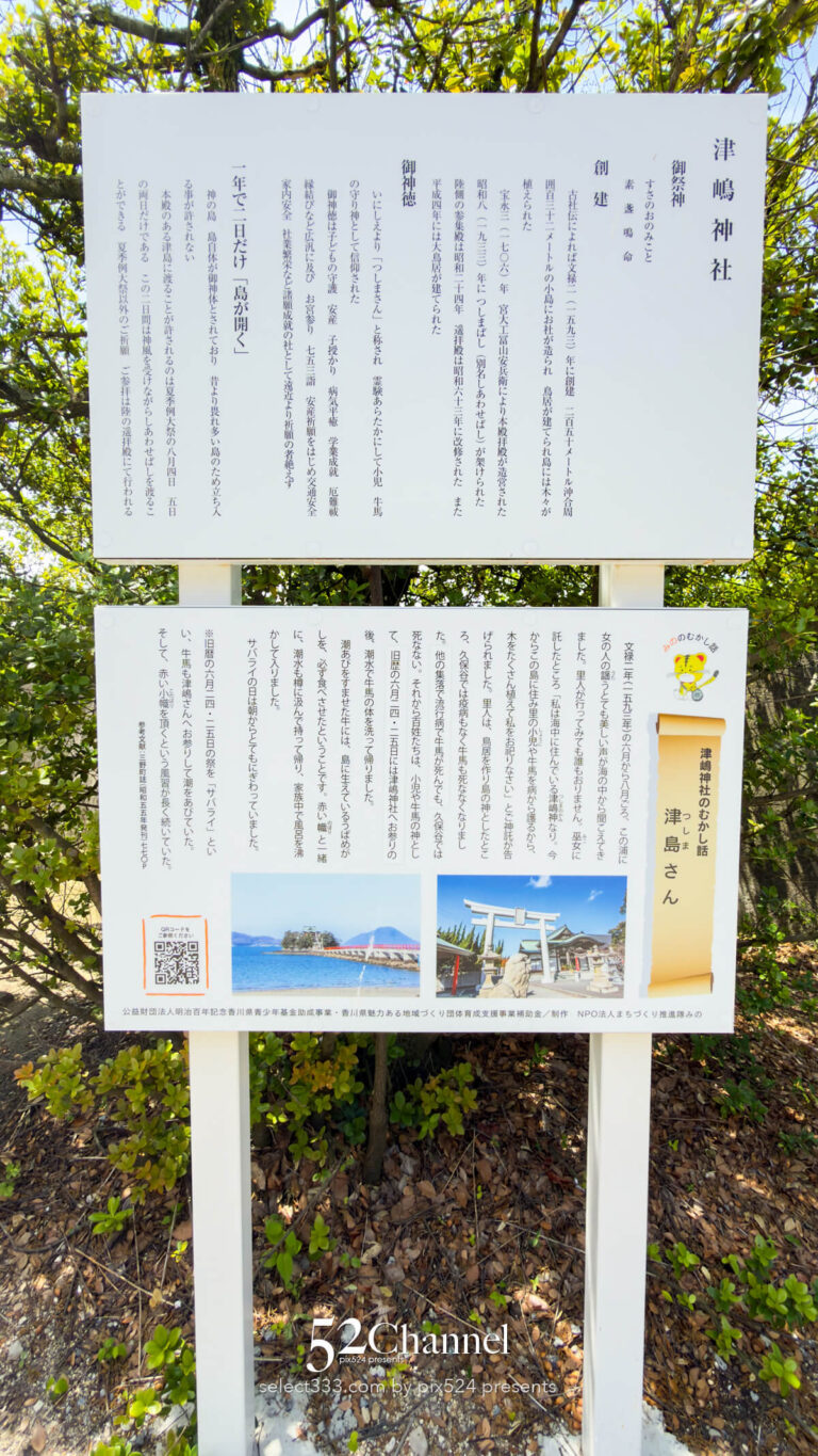 津嶋神社：年2日だけ渡れる本殿の参道つしま橋見どころと観光！撮影ポイントガイド