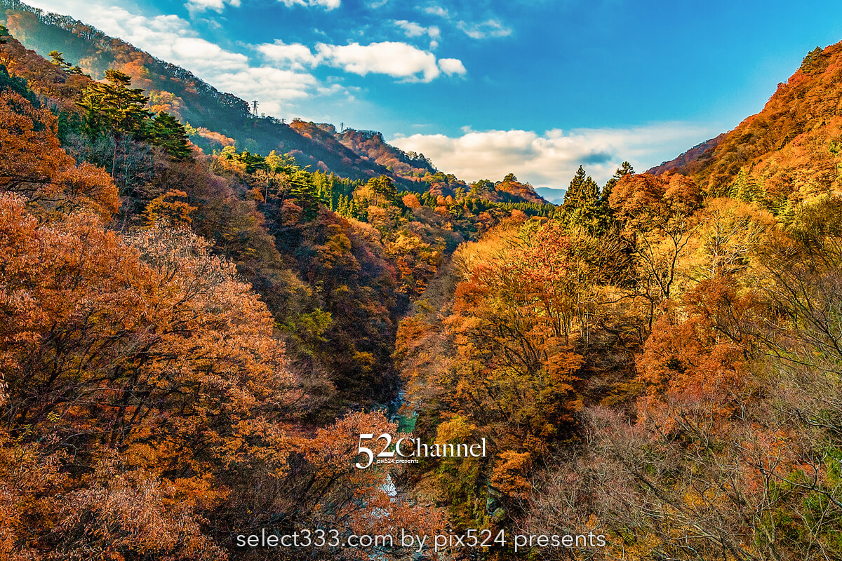吾妻峡：日本ロマンチック街道ドライブ紅葉期の見どころ観光と撮影！秋の絶景撮影スポット