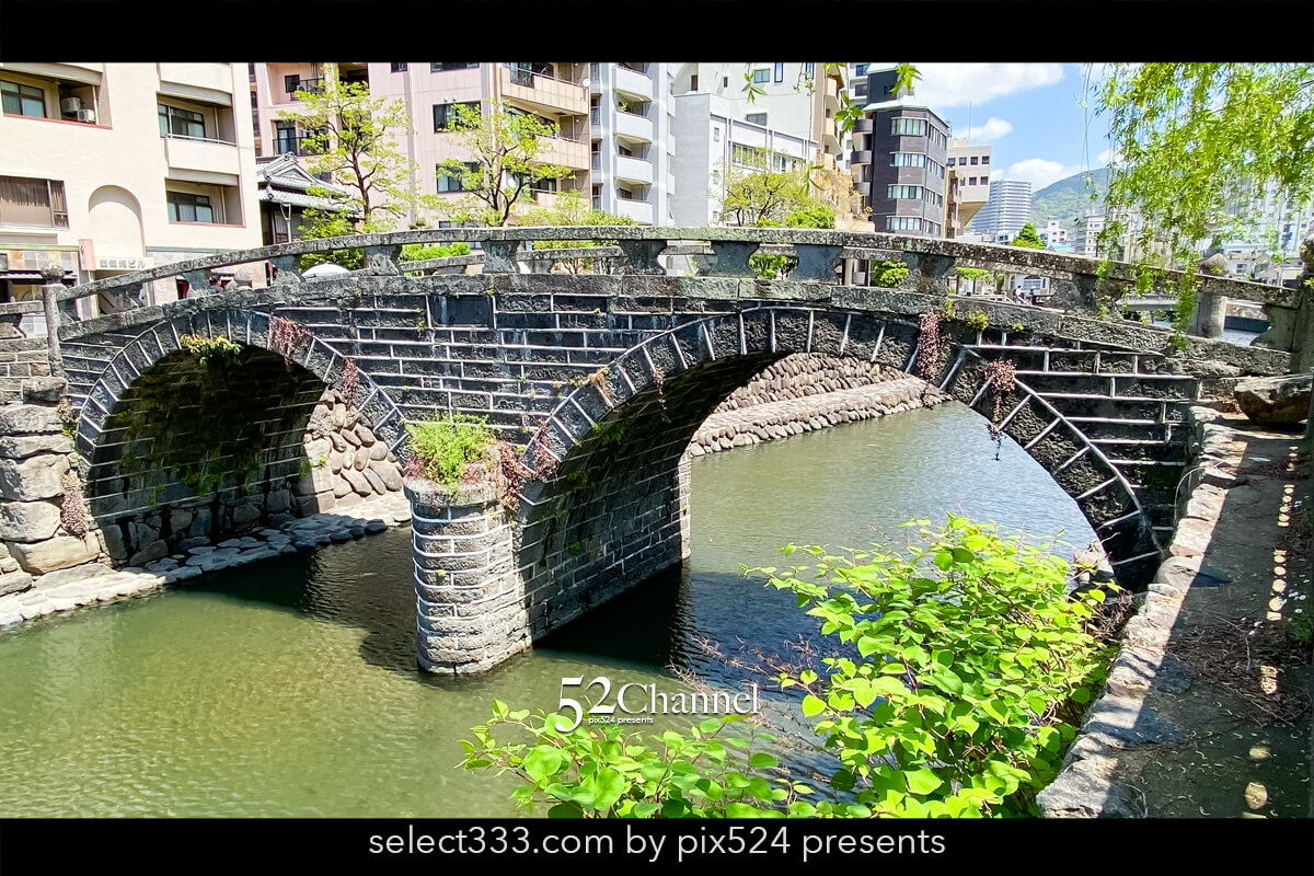 眼鏡橋：長崎市石造りアーチ橋ハートストーン探しと観光と撮影！絶景石橋の撮影スポット