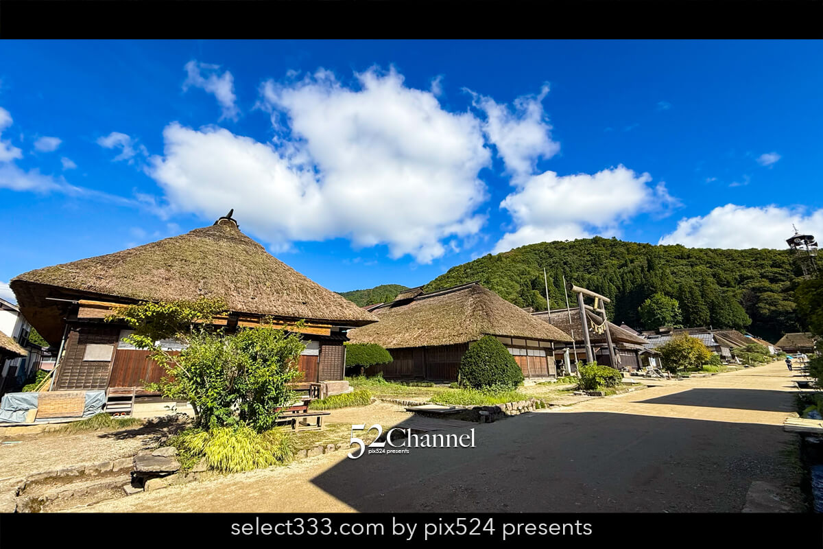 大内宿：江戸時代の面影が残る茅葺き屋根の民家の見どころと撮影！観光・撮影スポット