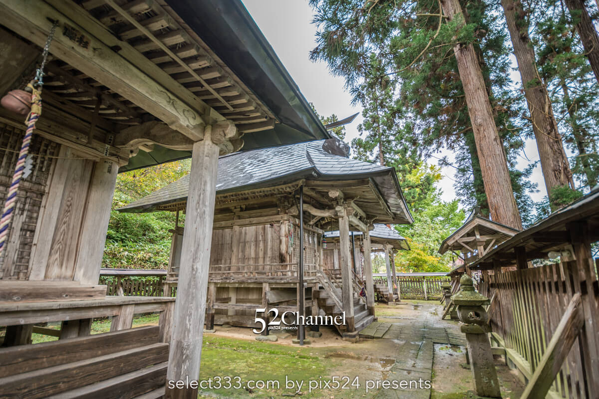 会津新宮熊野神社:重要文化財の長床と大イチョウの観光と撮影!会津エリア撮影スポット