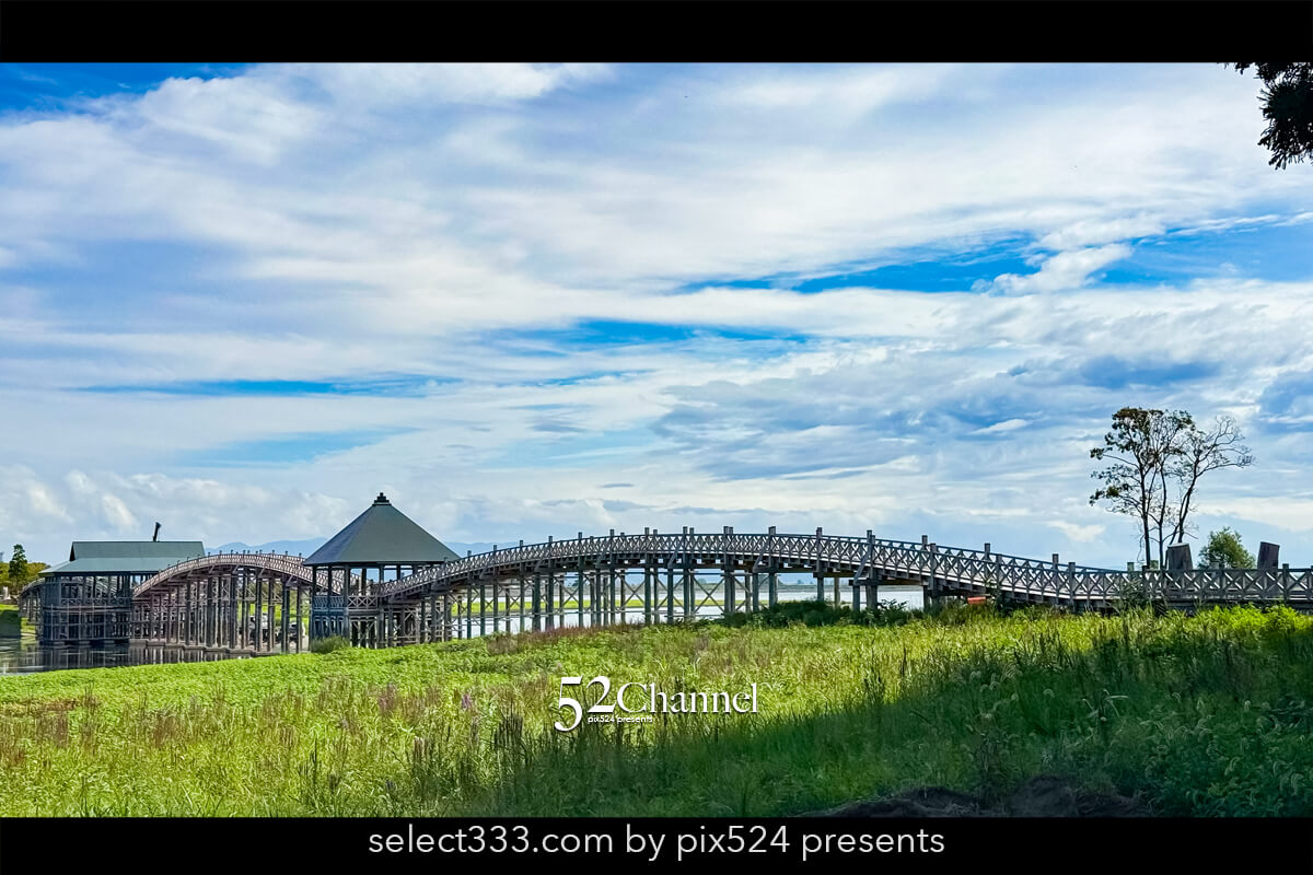 鶴の舞橋：日本一長い木造三連太鼓橋の優美な橋の絶景撮影スポット！観光と見どころガイド