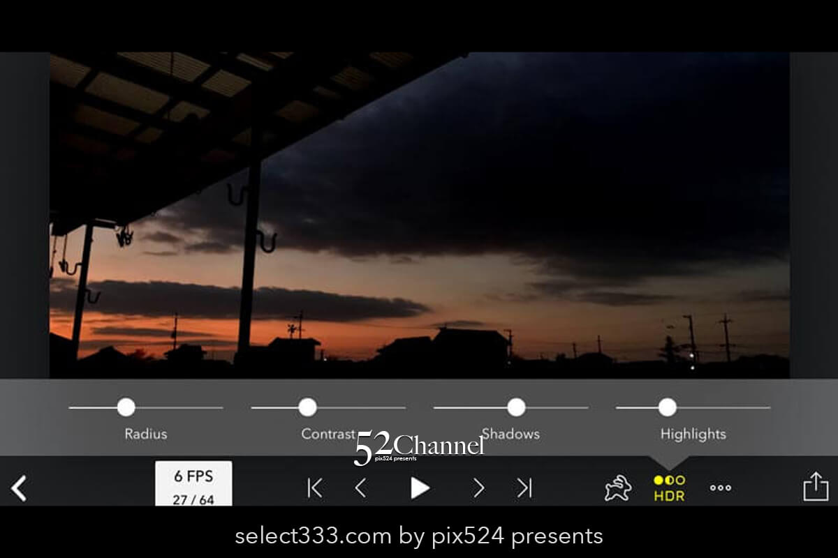 Skyflow：インターバル撮影とタイムラプス動画作成秀逸アプリ！間隔設定が自由に！