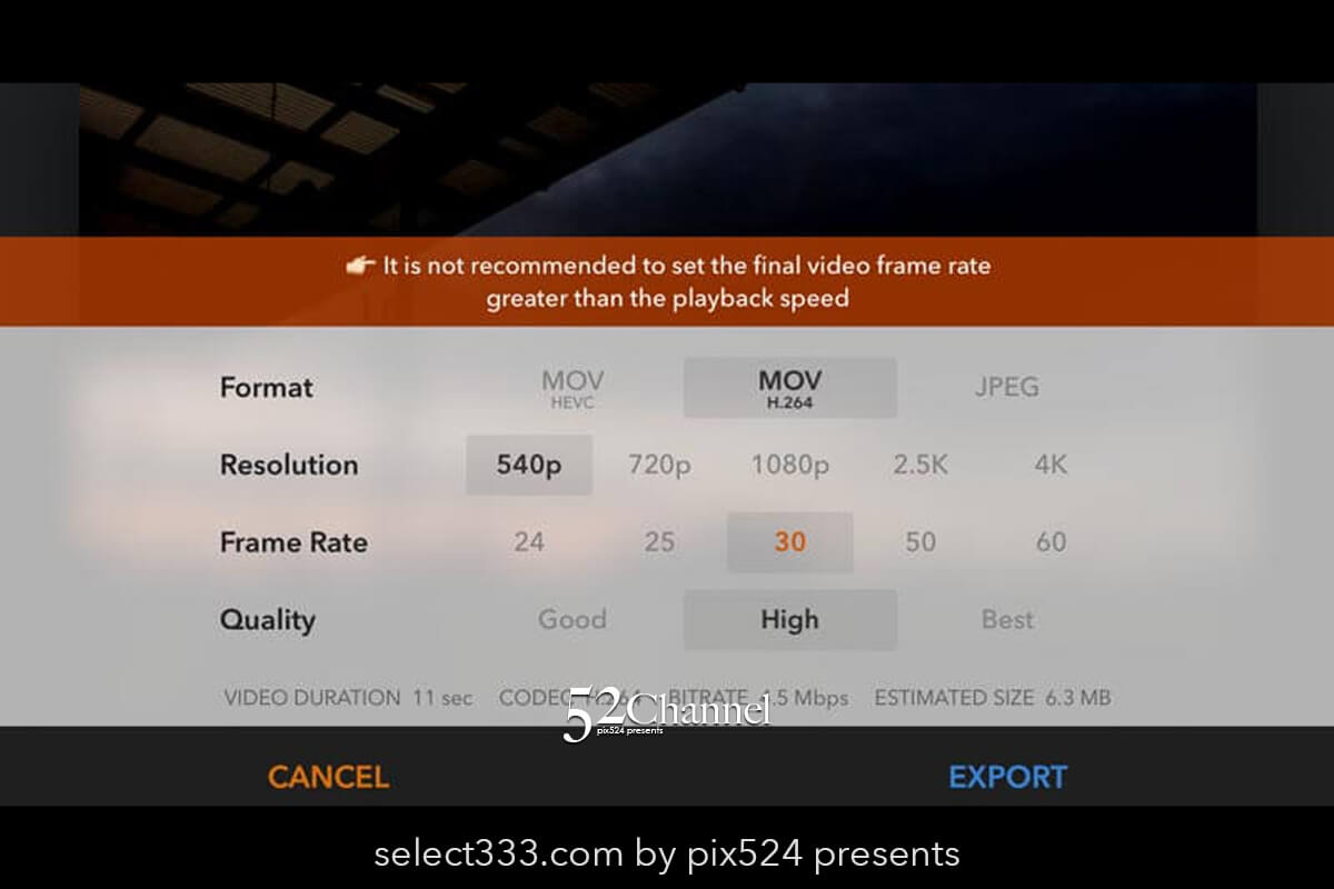 Skyflow：インターバル撮影とタイムラプス動画作成秀逸アプリ！間隔設定が自由に！