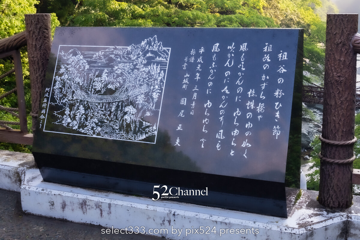 祖谷のかずら橋：日本三奇橋の上から眺める渓谷美の撮影スポット！非日常の撮影ポイント