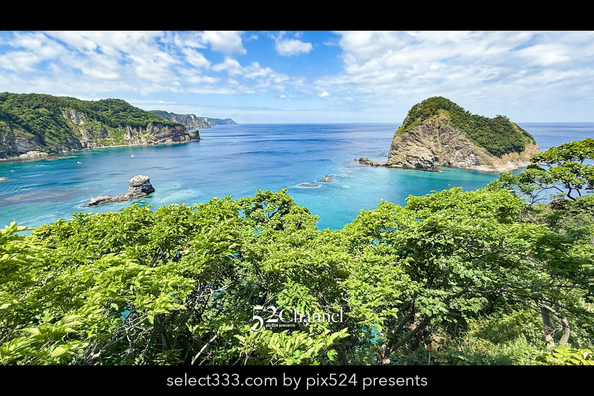 黄金岬：積丹ブルーの海の絶景ビューポイント観光と撮影ポイント！ハート型の宝島を臨む