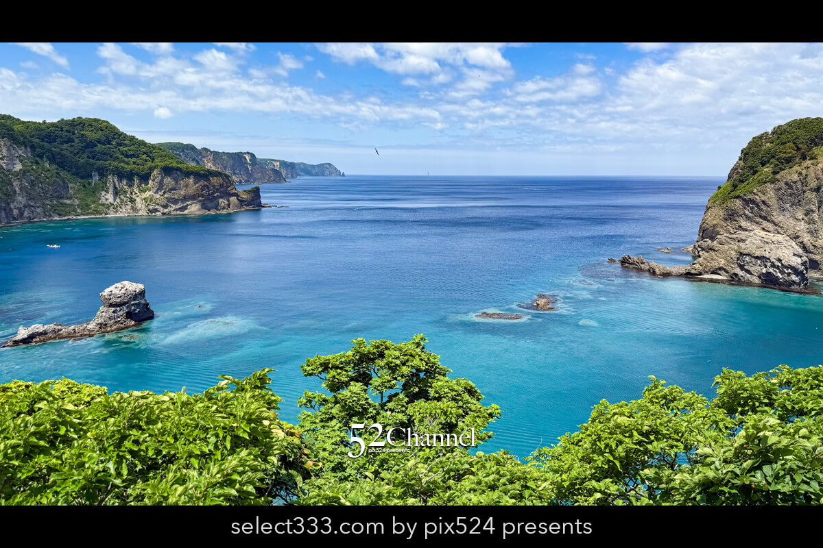 黄金岬：積丹ブルーの海の絶景ビューポイント観光と撮影ポイント！ハート型の宝島を臨む