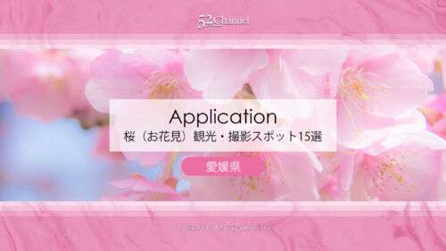 愛媛県の桜（お花見）観光・撮影スポット15選！現存天守からしまなみ海道の多島美まで