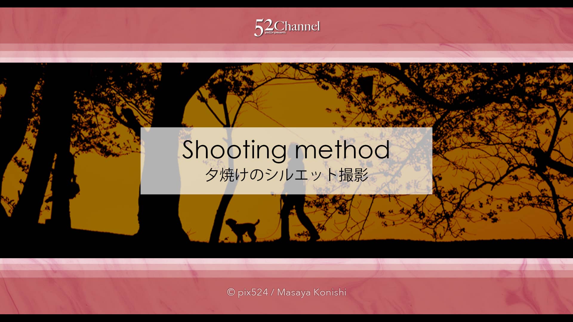 夕焼け空のシルエット撮影方法!影絵や切り絵に見える風景撮影!夕暮れの逆光風景