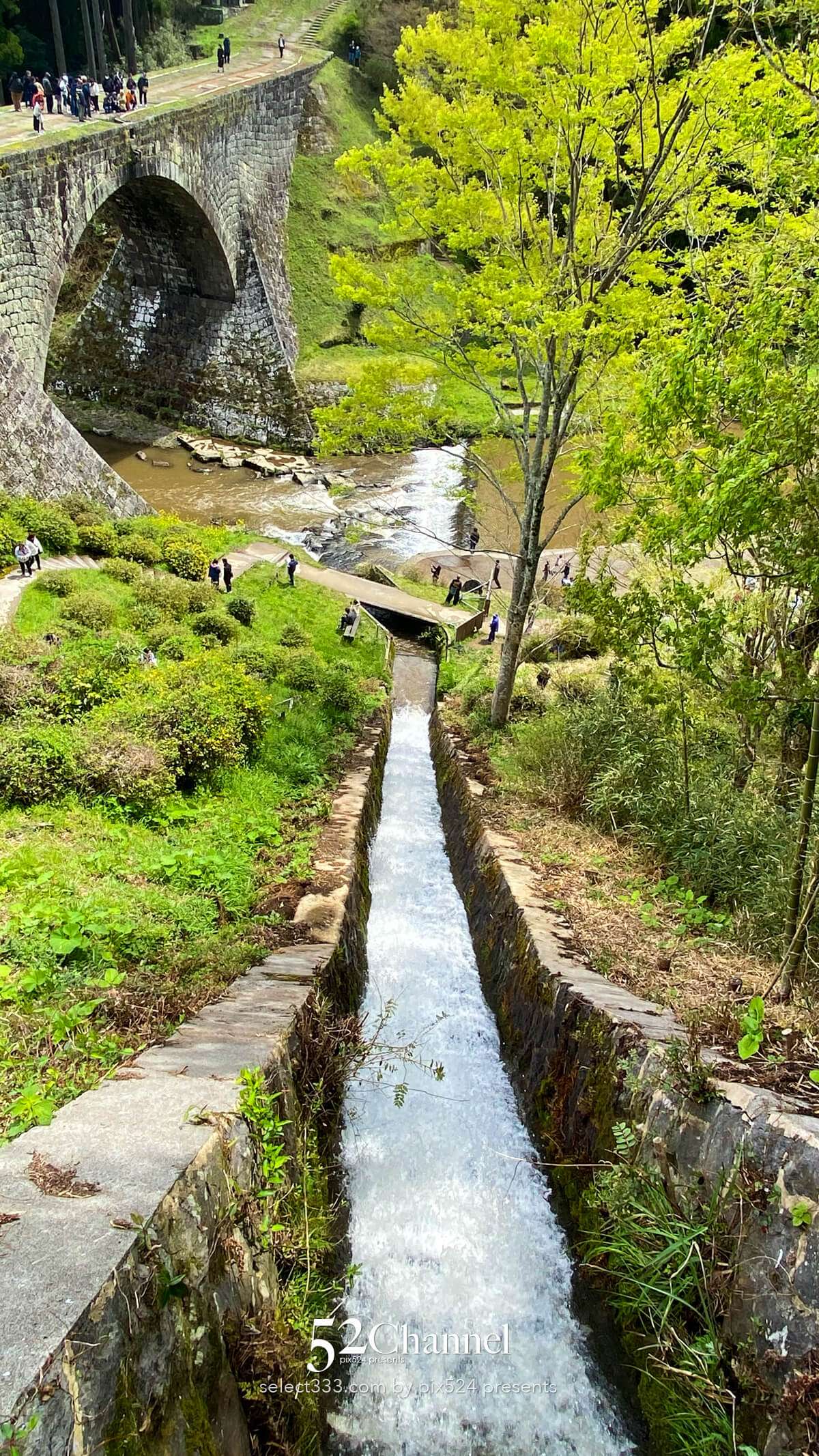 通潤橋：絶景の放水シーン見どころと魅力・撮影ポイント！放水時間・混雑状況と観光ガイド