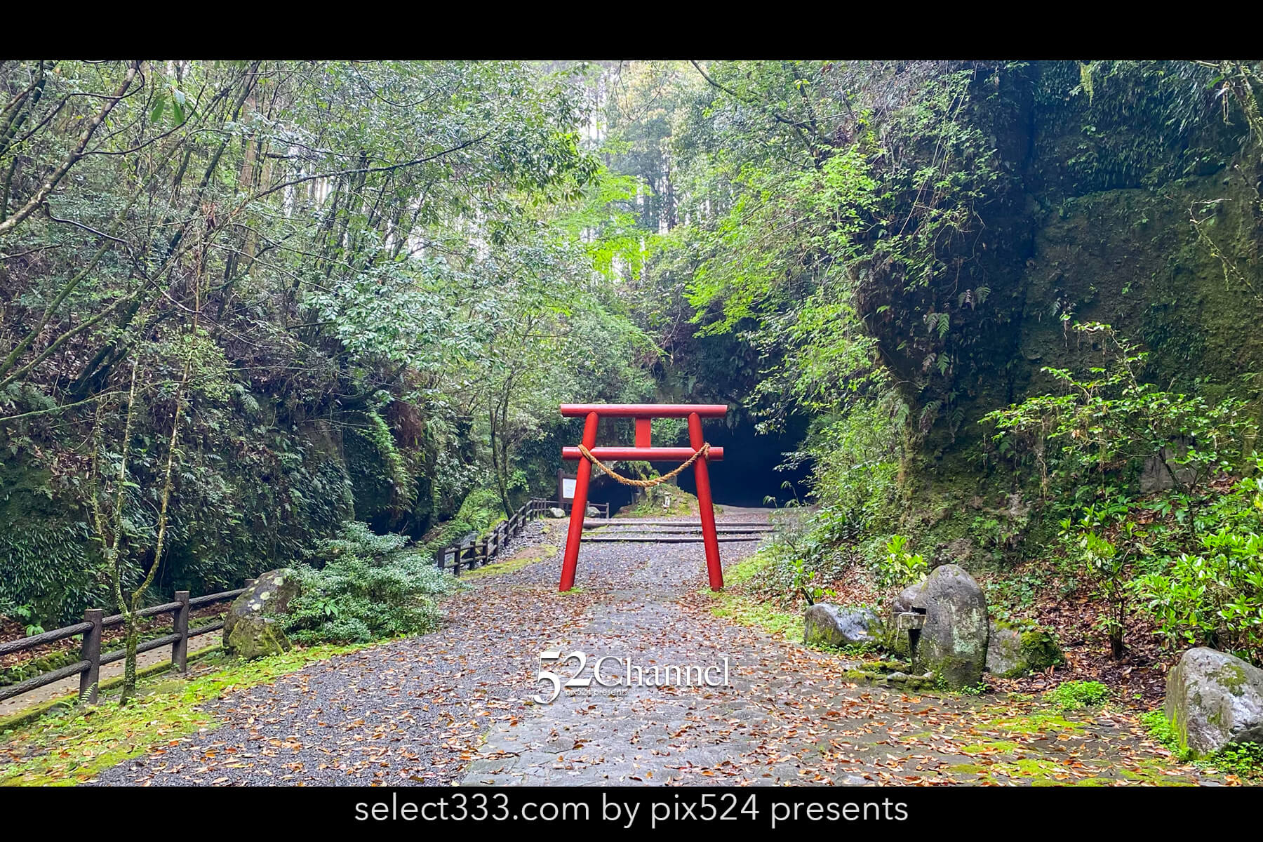 溝ノ口洞穴:象徴的な鳥居と光の差し込む神秘的な絶景スポット!観光と撮影ポイント