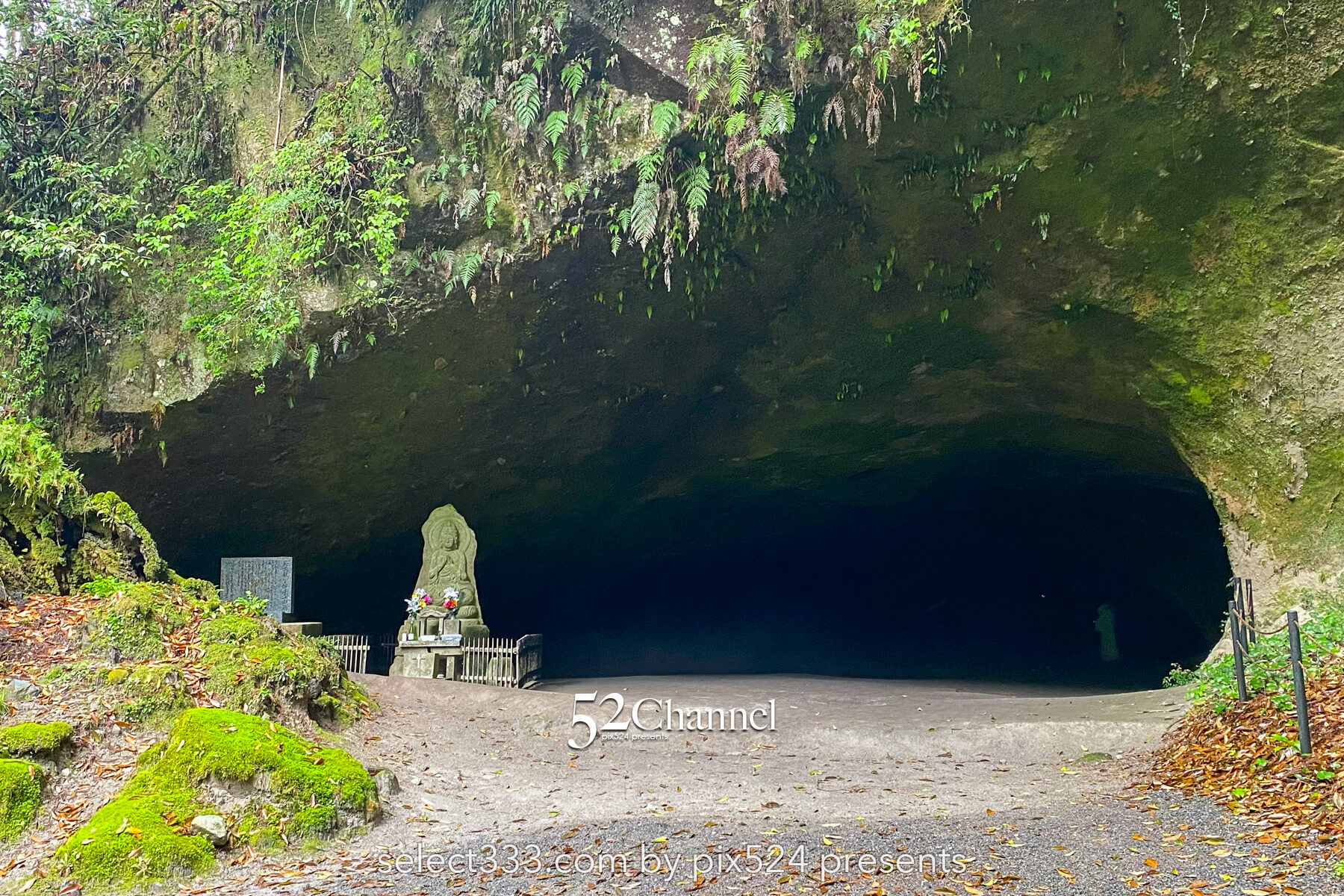 溝ノ口洞穴:象徴的な鳥居と光の差し込む神秘的な絶景スポット!観光と撮影ポイント