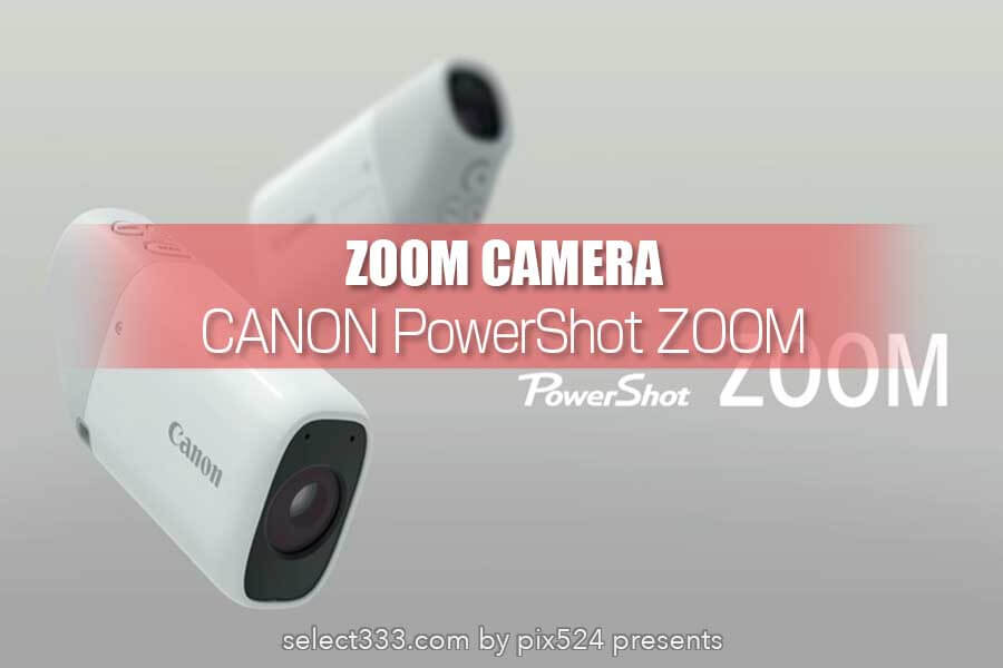 Canon PowerShot ZOOM手のひらサイズの望遠鏡型単眼カメラ！簡単操作で瞬間撮影！