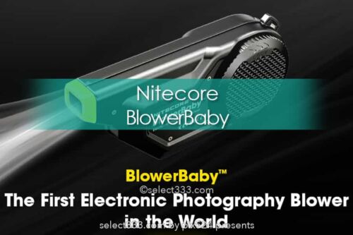 NitecoreBlowerBaby！カメラのクリーニングは電子ブロアーで！エアブローを電子化