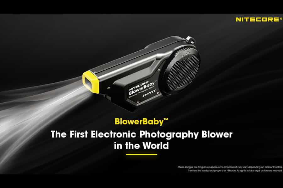 NitecoreBlowerBaby！カメラのクリーニングは電子ブロアーで！エアブローを電子化