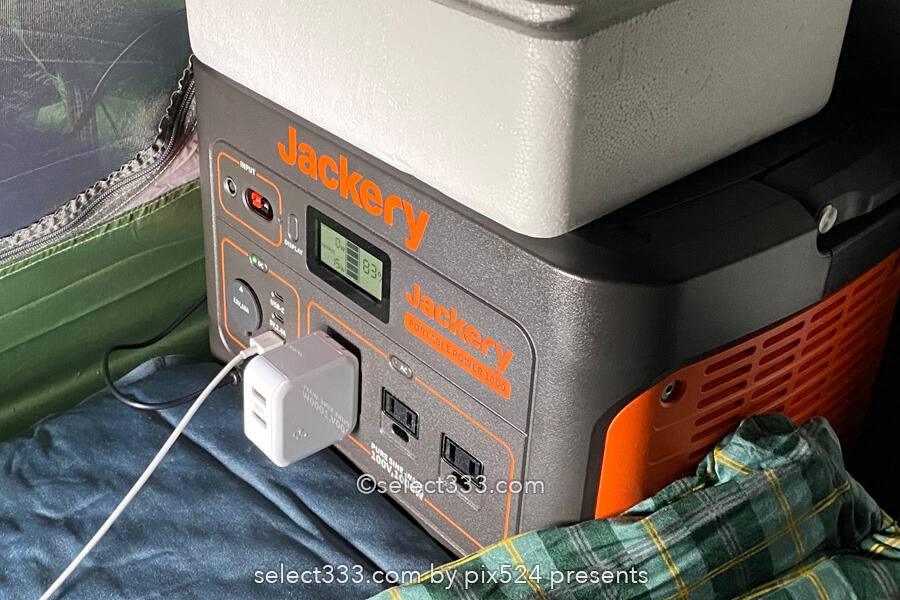 ポータブル電源Jackery(ジャクリ)車中泊や災害時の優れもの!手軽なリチウムバッテリー