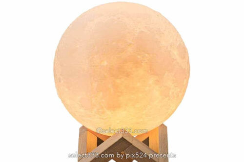 月のランプで萌え写真!インテリア照明や撮影小道具にも最適!ムーンランプ