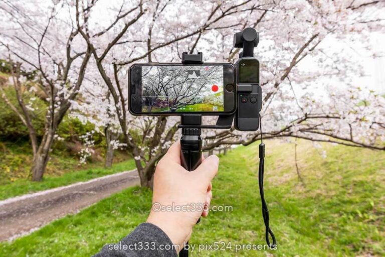 DJI Pocket 2専用マウント・スマホホルダーの使用感と拡張性！三脚ハンドストラップ