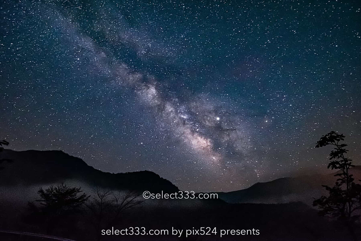 四国中央市で天の川撮影!愛媛県春の天体観測地で銀河を撮る!法皇湖エリア編