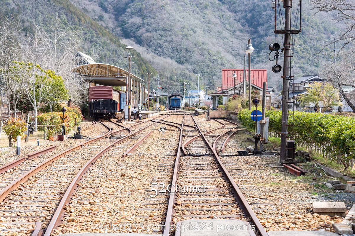 柵原ふれあい鉱山公園：線路を歩いて散歩！撮れ高良好絶景ロケ地！旧片上鉄道を訪ねる