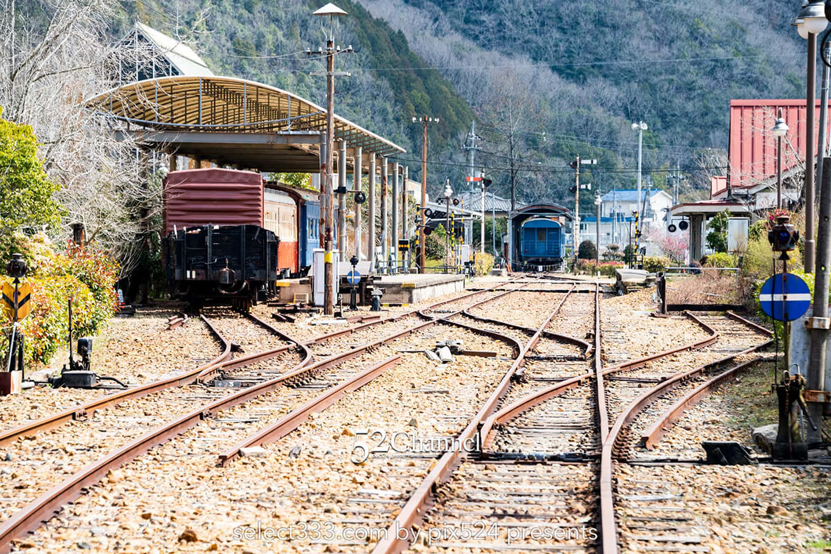 柵原ふれあい鉱山公園：線路を歩いて散歩！撮れ高良好絶景ロケ地！旧片上鉄道を訪ねる