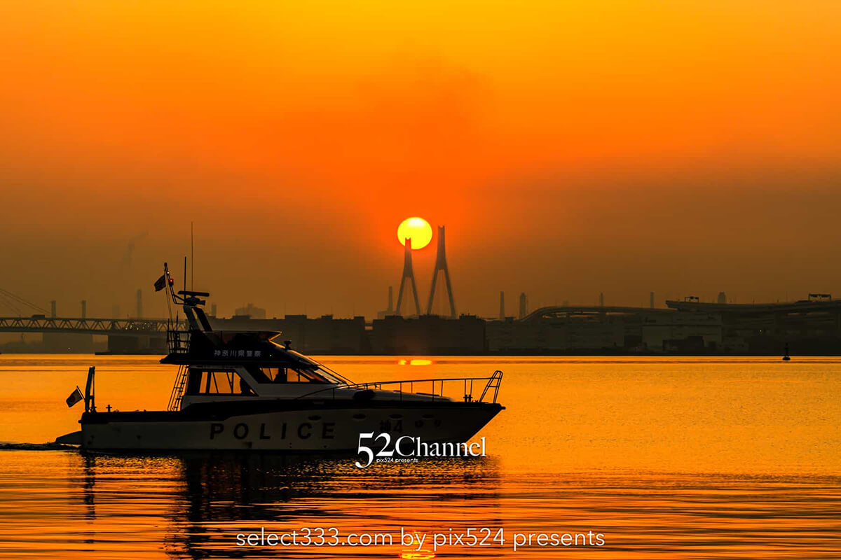 横浜港の朝日撮影！海の薄明から日の出まで美しい横浜の湾岸風景！朝の横浜絶景スポット：writing and Photo by pix524:Masaya Konishi （小西雅哉）写真を楽しむブログ 主宰