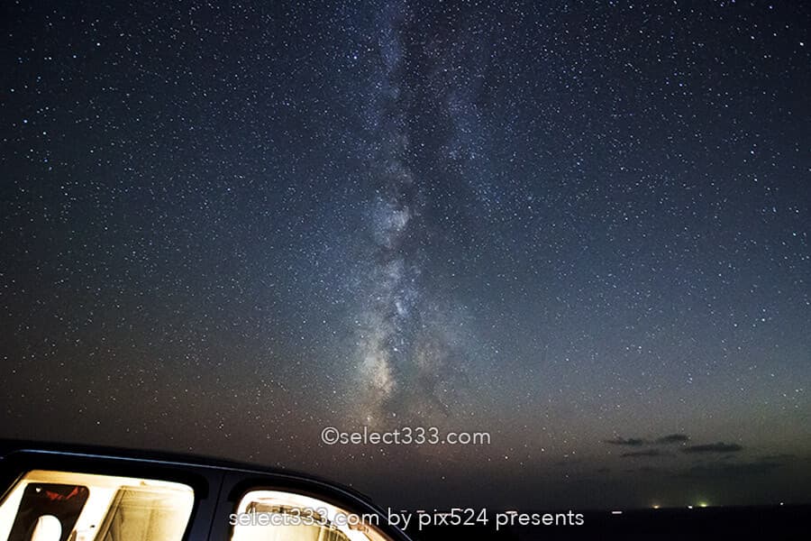 あいあい岬の夕日と星空！伊豆半島南端の夕日と天の川撮影地！岩礁も魅力的な景勝地