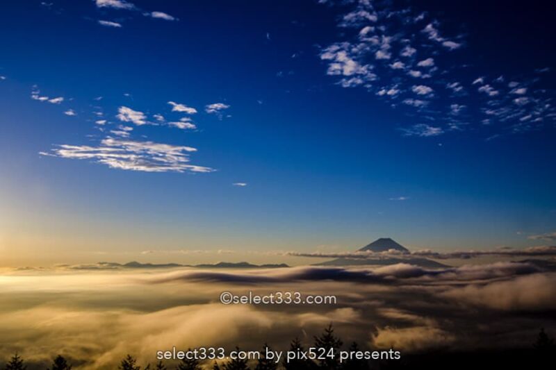 甘利山から見る風景！富士山と雲海・夜景の絶景ビューポイント！山梨県の絶景地甘利山