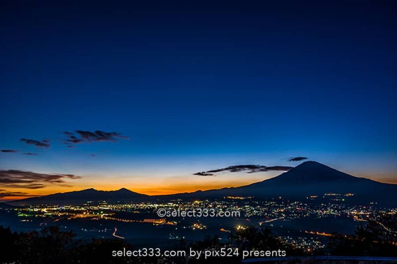 誓いの丘公園と誓いの鐘！富士山と夕焼け・夜景の絶景撮影地！金太郎ふじみライン