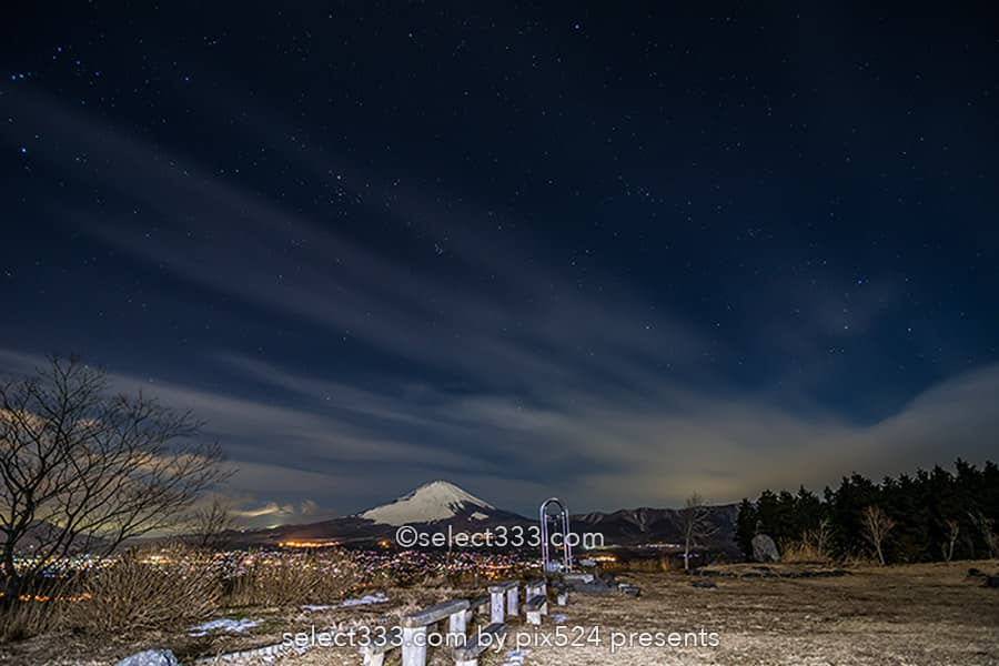 誓いの丘公園と誓いの鐘！富士山と夕焼け・夜景の絶景撮影地！金太郎ふじみライン