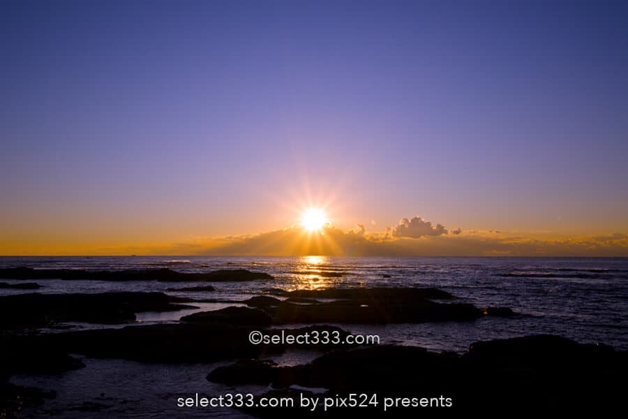 道の駅ちくら・潮風王国から日の出撮影！朝日と星空の撮影地！初日の出ポイント