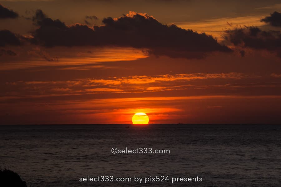だるま朝日・だるま夕日の撮影!水平線の太陽の蜃気楼いつ見える?関東近郊の撮影地