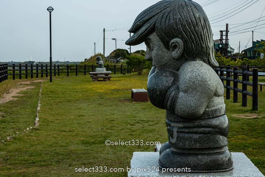 【刑部岬展望台・飯岡灯台】明日のジョーと希望の鐘が見下す景色！屏風ケ浦の眺望地
