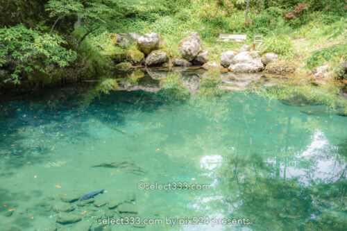 白龍湖の風景〜透明度抜群！翡翠色の美しい池〜神秘的エリア！魅力のフォトスポット