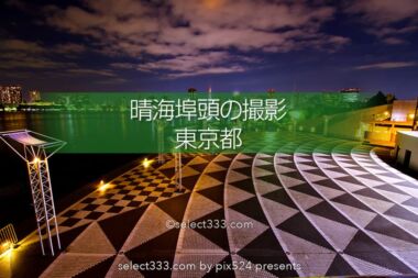 晴海ふ頭公園と客船ターミナルの夜景！変貌する晴海埠頭エリア！東京夜景デートスポット