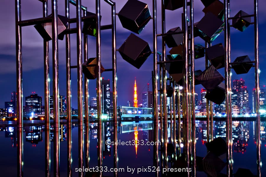晴海ふ頭公園と客船ターミナルの夜景！変貌する晴海埠頭エリア！東京夜景デートスポット