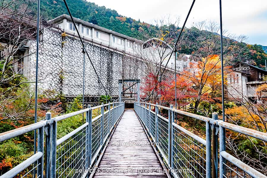 別子保土野渓谷紅葉見頃と甌穴群（おうけつぐん）別子道寄り道処！秋の風景と自然の足跡