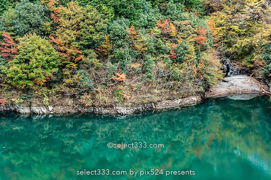 法皇湖と富郷ダムの紅葉撮影!四国中央市秋のドライブスポット!愛媛県の紅葉撮影地