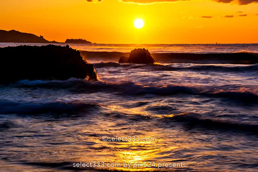 伊豆半島下田大浜の日の出・天の川撮影アクセスと撮影攻略！夏よりも冬がおススメの撮影地