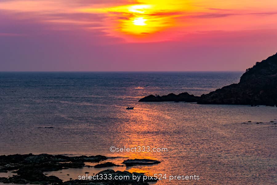 西伊豆の夕日を撮ろう！西伊豆エリアの夕日スポットの撮影計画！伊豆半島夕日・夕焼け撮影地