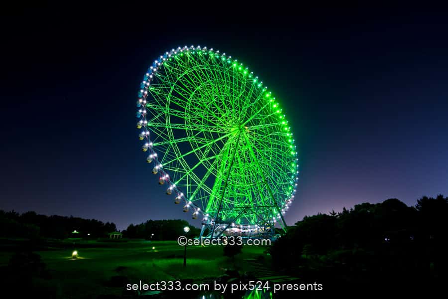 葛西臨海公園から日の出・月の出撮影！シンデレラ城と撮る朝日！東京の初日の出スポット