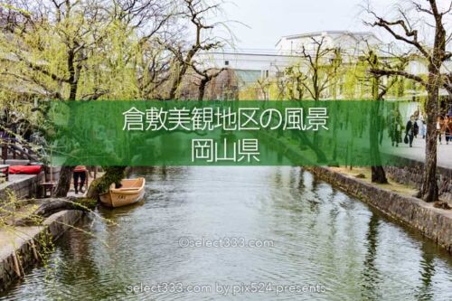 倉敷美観地区の撮影！美しい景観エリア一度は行きたい観光地！岡山県倉敷市の撮影地