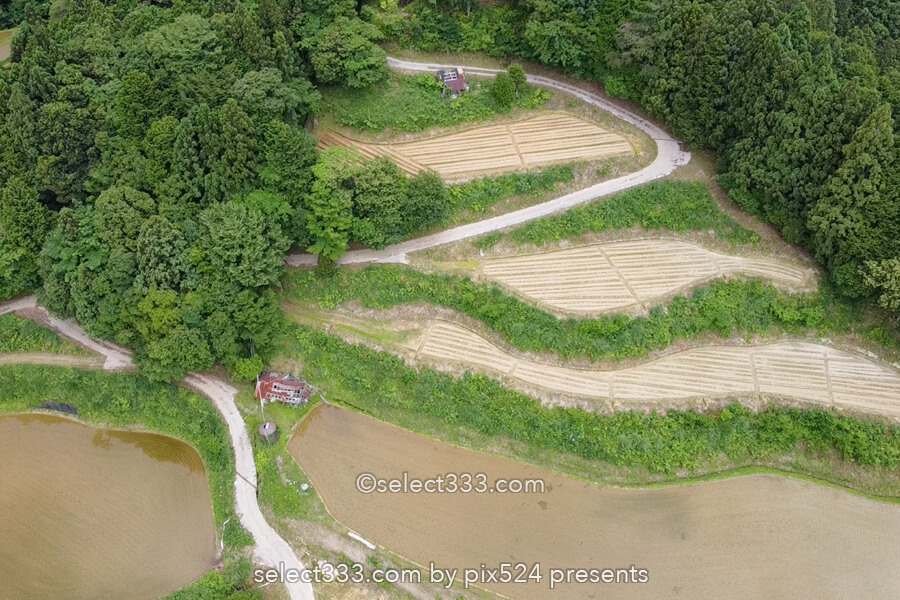 【なんてん展望台】土佐町の美しい棚田は里山の原風景が残る地！棚田をドローン撮影