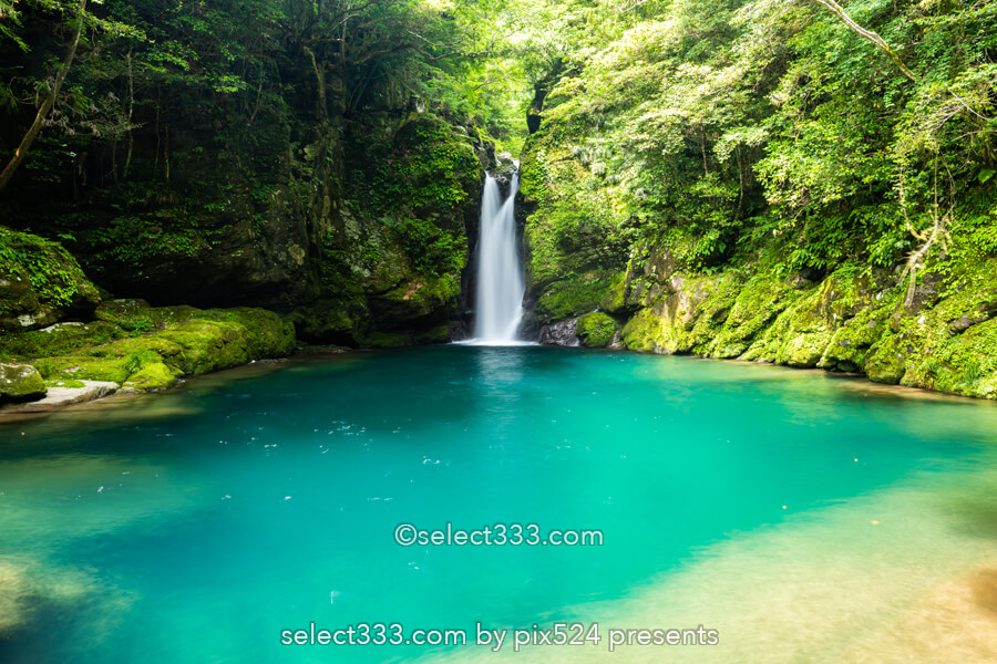 「にこ淵」仁淀ブルーの撮影スポット！四国の絶景渓流撮影地！高知県の美しい風景