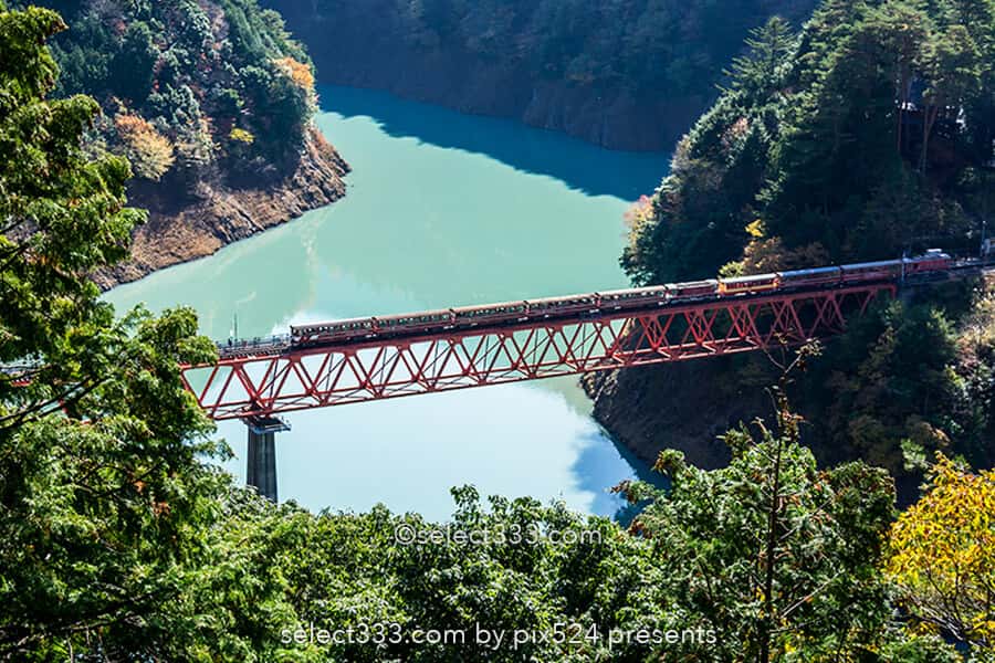 奥大井湖上駅とレインボーブリッジの撮影!大井川鐵道井川線!映える湖上の鉄橋と列車
