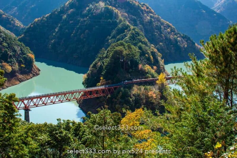 奥大井湖上駅とレインボーブリッジの撮影！大井川鐵道井川線！映える湖上の鉄橋と列車