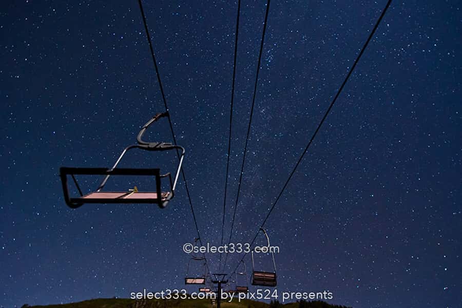 白根火山ロープウェイ山麓駅で星空撮影！満天の星の殺生河原！通行規制時の観測地