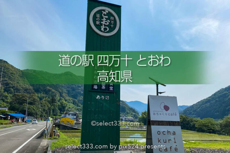 【道の駅 四万十とおわ】四万十川のほとりにある快適な道の駅！高知県車中泊ポイント